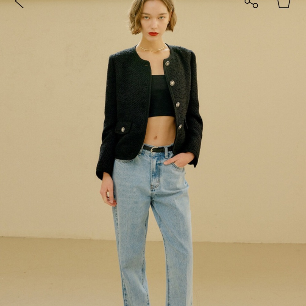 Gia Trimming Tweed Jacket